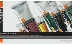 Blick Art BLICK Full Catalog Royal Talens Cobra Water Mixable Oil Color Sets - Value Set, Set Of 10 Colors, 40 Ml Tubes Blick