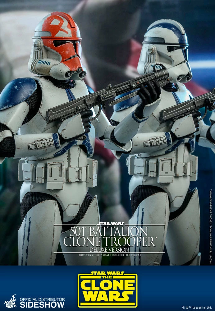 Hot Toys 501st Battalion Clone Trooper (Deluxe) 12 Hot Toys 501st Battalion Clone Trooper (Deluxe)