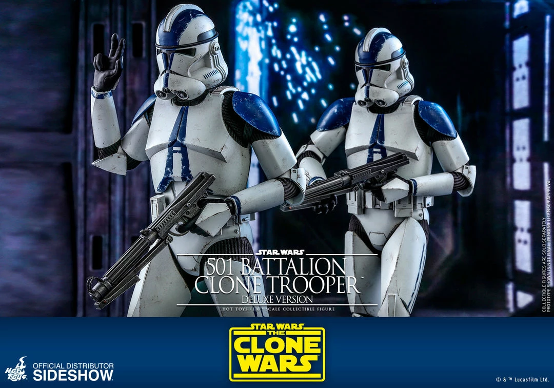 Hot Toys 501st Battalion Clone Trooper (Deluxe) 8 Hot Toys 501st Battalion Clone Trooper (Deluxe)