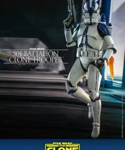 Sixth Scale Collectible Figures 501st Battalion Clone Trooper Sixth Scale Figure By Hot Toys The Clone Wars - Television Masterpiece Series 14 Sixth Scale Collectible Figures 501st Battalion Clone Trooper Sixth Scale Figure By Hot Toys The Clone Wars - Television Masterpiece Series