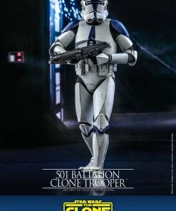 Sixth Scale Collectible Figures 501st Battalion Clone Trooper Sixth Scale Figure By Hot Toys The Clone Wars - Television Masterpiece Series 15 Sixth Scale Collectible Figures 501st Battalion Clone Trooper Sixth Scale Figure By Hot Toys The Clone Wars - Television Masterpiece Series