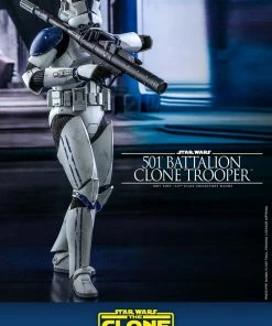 Sixth Scale Collectible Figures 501st Battalion Clone Trooper Sixth Scale Figure By Hot Toys The Clone Wars - Television Masterpiece Series 18 Sixth Scale Collectible Figures 501st Battalion Clone Trooper Sixth Scale Figure By Hot Toys The Clone Wars - Television Masterpiece Series