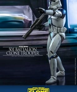 Sixth Scale Collectible Figures 501st Battalion Clone Trooper Sixth Scale Figure By Hot Toys The Clone Wars - Television Masterpiece Series 17 Sixth Scale Collectible Figures 501st Battalion Clone Trooper Sixth Scale Figure By Hot Toys The Clone Wars - Television Masterpiece Series