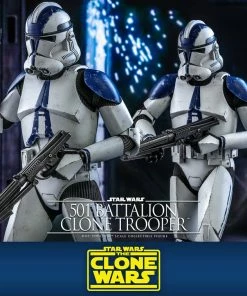 Sixth Scale Collectible Figures 501st Battalion Clone Trooper Sixth Scale Figure By Hot Toys The Clone Wars - Television Masterpiece Series 21 Sixth Scale Collectible Figures 501st Battalion Clone Trooper Sixth Scale Figure By Hot Toys The Clone Wars - Television Masterpiece Series