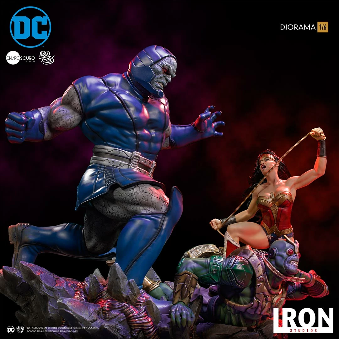 Wonder Woman Vs Darkseid Diorama 1/6 – DC Comics By Ivan Reis Iron Studios 2 Wonder Woman Vs Darkseid Diorama 1/6 – DC Comics By Ivan Reis Iron Studios