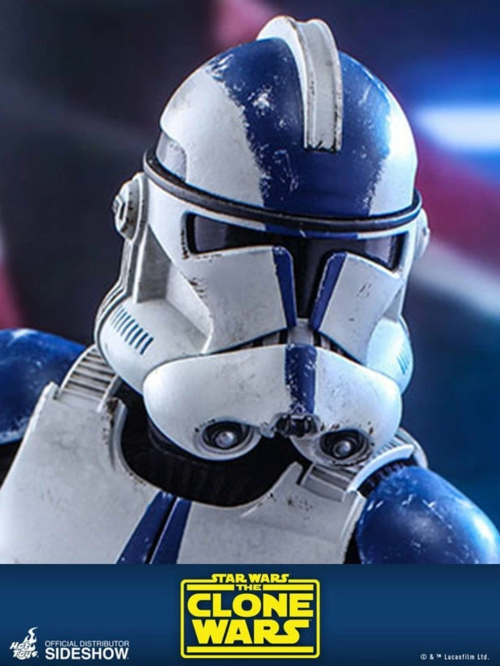 Sixth Scale Collectible Figures 501st Battalion Clone Trooper Sixth Scale Figure By Hot Toys The Clone Wars - Television Masterpiece Series 2 Sixth Scale Collectible Figures 501st Battalion Clone Trooper Sixth Scale Figure By Hot Toys The Clone Wars - Television Masterpiece Series