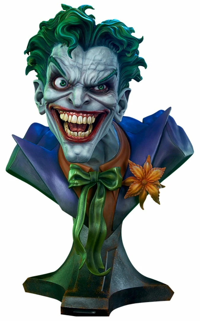 LIFE SIZED STATUES PROPS The Joker™ Life-Size Bust By Sideshow Collectibles DC Comics 2 LIFE SIZED STATUES PROPS The Joker™ Life-Size Bust By Sideshow Collectibles DC Comics