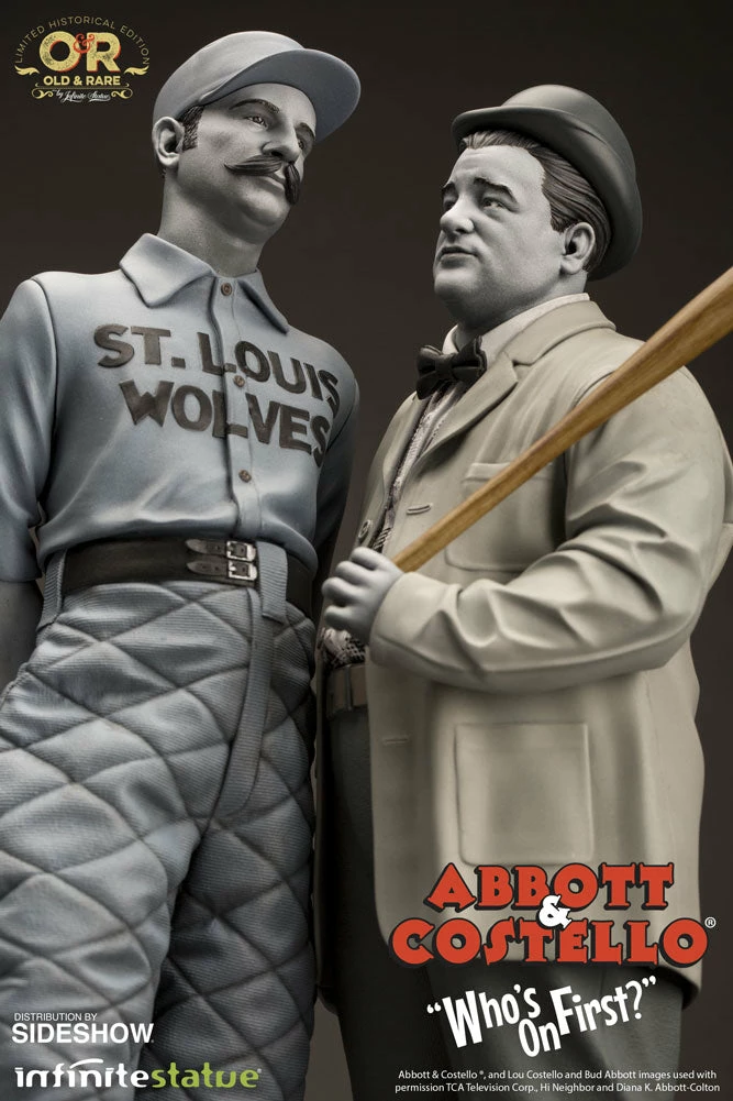 Abbott & Costello “Who’s On First?” Statue By Infinite Statue 1:6 Scale - Old & Rare Series 5 Abbott & Costello “Who’s On First?” Statue By Infinite Statue 1:6 Scale - Old & Rare Series