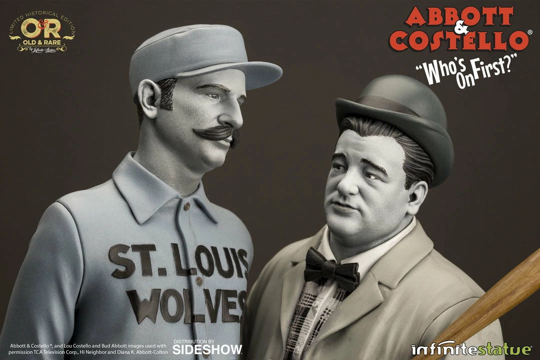 Abbott & Costello “Who’s On First?” Statue By Infinite Statue 1:6 Scale - Old & Rare Series 1 Abbott & Costello “Who’s On First?” Statue By Infinite Statue 1:6 Scale - Old & Rare Series