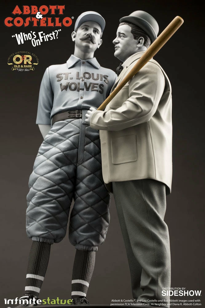 Abbott & Costello “Who’s On First?” Statue By Infinite Statue 1:6 Scale - Old & Rare Series 10 Abbott & Costello “Who’s On First?” Statue By Infinite Statue 1:6 Scale - Old & Rare Series