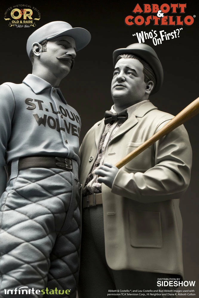 Abbott & Costello “Who’s On First?” Statue By Infinite Statue 1:6 Scale - Old & Rare Series 11 Abbott & Costello “Who’s On First?” Statue By Infinite Statue 1:6 Scale - Old & Rare Series