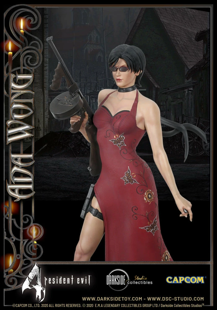 Ada Wong Polystone Statue By DarkSide Collectibles Studio 1:4 Scale Premium Collection 2 Ada Wong Polystone Statue By DarkSide Collectibles Studio 1:4 Scale Premium Collection