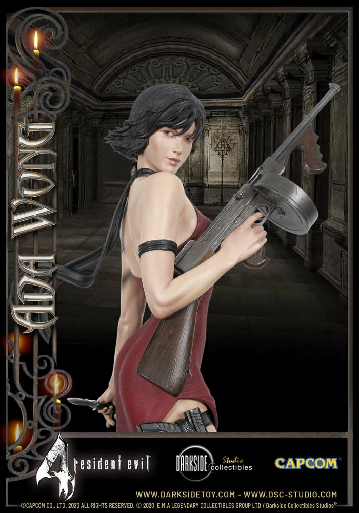 Ada Wong Polystone Statue By DarkSide Collectibles Studio 1:4 Scale Premium Collection 5 Ada Wong Polystone Statue By DarkSide Collectibles Studio 1:4 Scale Premium Collection