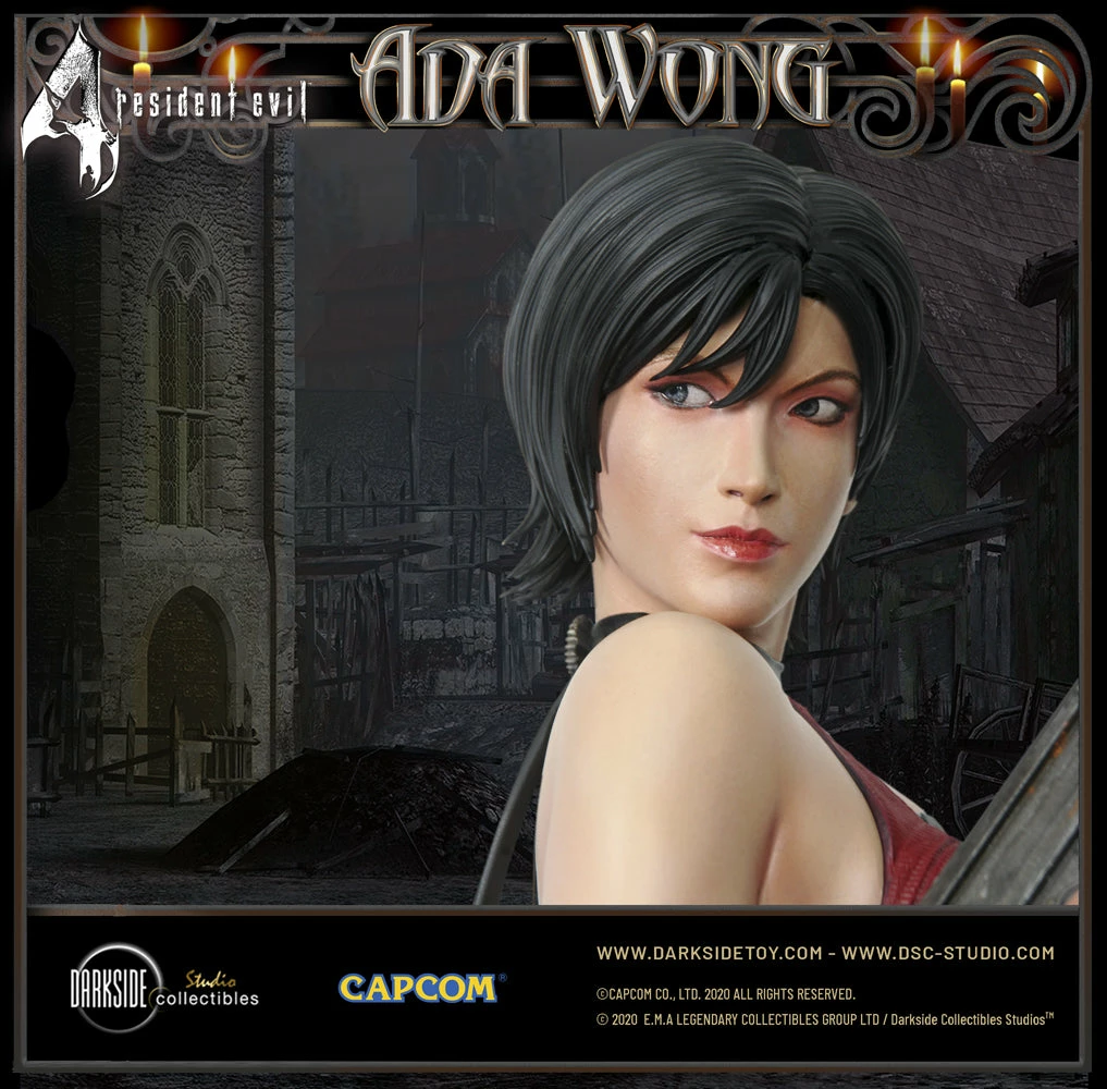 Ada Wong Polystone Statue By DarkSide Collectibles Studio 1:4 Scale Premium Collection 13 Ada Wong Polystone Statue By DarkSide Collectibles Studio 1:4 Scale Premium Collection