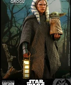 Hot Toys Sixth Scale Collectible Figures Ahsoka Tano And Grogu Sixth Scale Figure Set