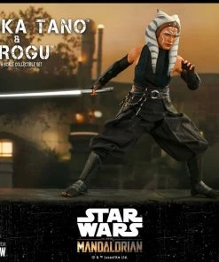 Hot Toys Sixth Scale Collectible Figures Ahsoka Tano And Grogu Sixth Scale Figure Set