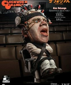 Alex DeLarge 2.0 (Ludovico Tech Version) Statue By Star Ace Toys Ltd. Defo-Real Series 16 Alex DeLarge 2.0 (Ludovico Tech Version) Statue By Star Ace Toys Ltd. Defo-Real Series