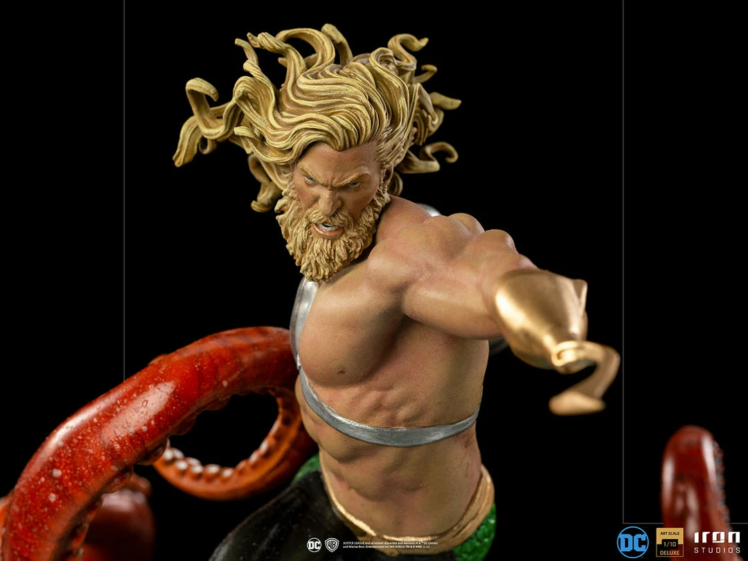 Aquaman Deluxe 1:10 Scale Statue By Iron Studios Art Scale 1:10 - DC Comics SIDESHOW COLLECTIBLES 9 Aquaman Deluxe 1:10 Scale Statue By Iron Studios Art Scale 1:10 - DC Comics SIDESHOW COLLECTIBLES