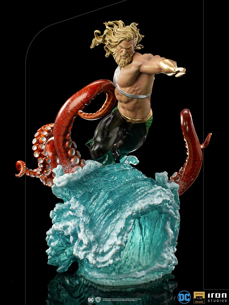 Aquaman Deluxe 1:10 Scale Statue By Iron Studios Art Scale 1:10 - DC Comics SIDESHOW COLLECTIBLES 10 Aquaman Deluxe 1:10 Scale Statue By Iron Studios Art Scale 1:10 - DC Comics SIDESHOW COLLECTIBLES