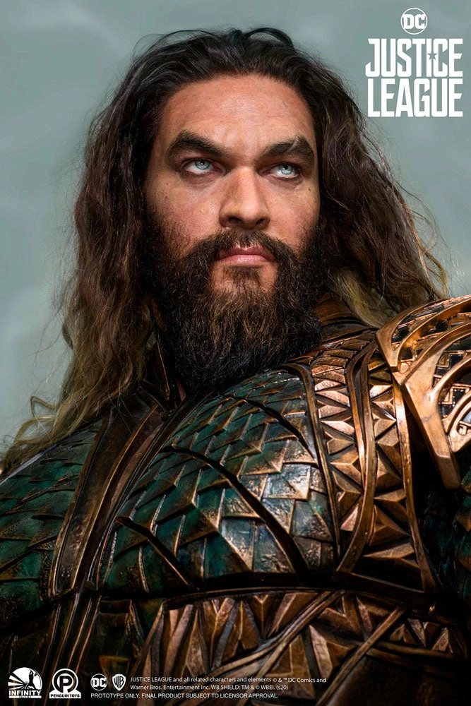 Aquaman Life-Size Bust By Infinity Studio Justice League 9 Aquaman Life-Size Bust By Infinity Studio Justice League