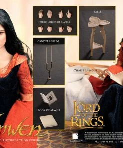Sixth Scale Collectible Figures Arwen In Death Frock Sixth Scale Figure By Asmus Collectible Toys