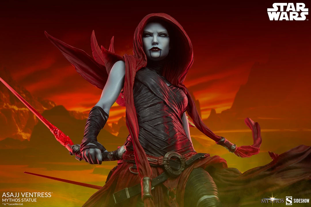 Sideshow Collectibles Asajj Ventress™ Mythos Statue 13 Sideshow Collectibles Asajj Ventress™ Mythos Statue
