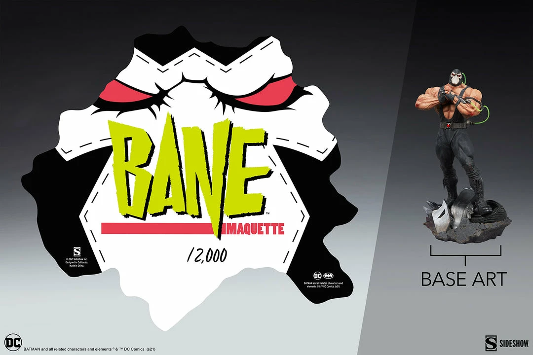 Premium Collection Bane Maquette By Sideshow Collectibles 42 Premium Collection Bane Maquette By Sideshow Collectibles