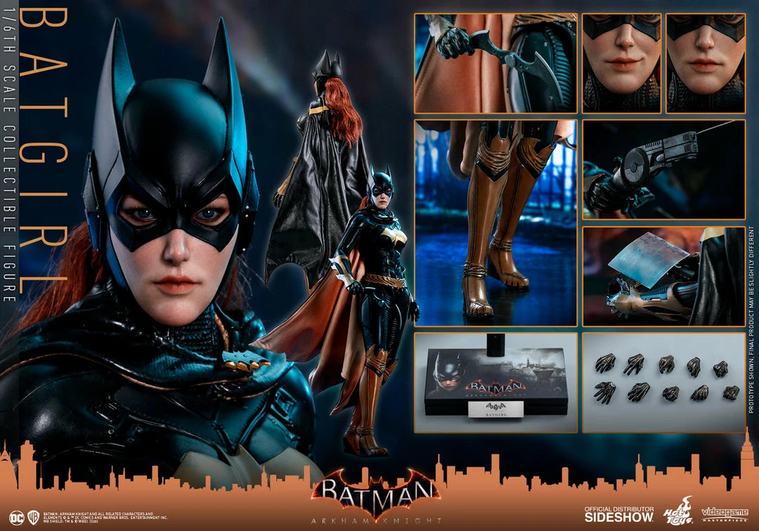 Batgirl Sixth Scale Figure By Hot Toys Video Game Masterpiece Series - Batman: Arkam Knight 17 Batgirl Sixth Scale Figure By Hot Toys Video Game Masterpiece Series - Batman: Arkam Knight