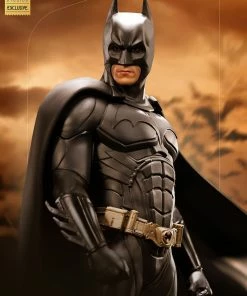 Batman Deluxe 1:10 Scale Statue By Iron Studios Art Scale - Sideshow Con Exclusive