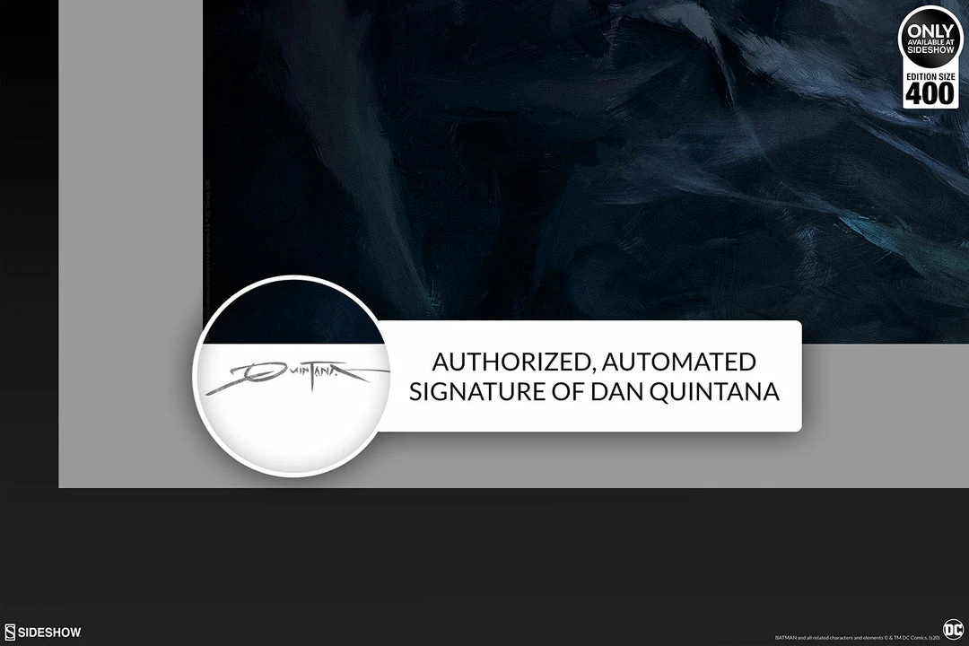 Batman: Detective Comics #1006 Fine Art Print By Artist Dan Quintana. Art Print By Sideshow Collectibles Art Work Murals & Prints 4 Batman: Detective Comics #1006 Fine Art Print By Artist Dan Quintana. Art Print By Sideshow Collectibles Art Work Murals & Prints