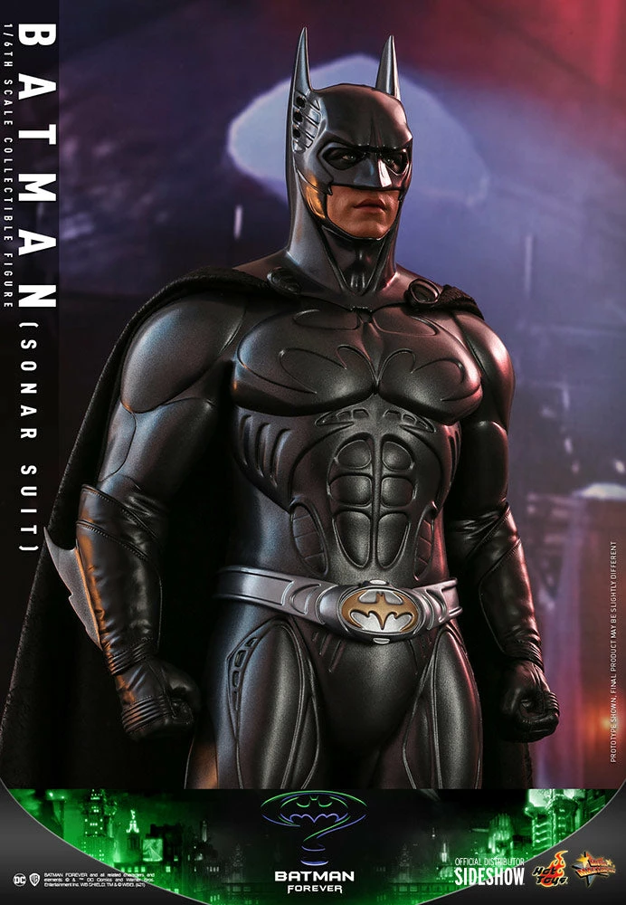 Batman (Sonar Suit) Sixth Scale Figure By Hot Toys Movie Masterpiece Series - Batman Forever 2 Batman (Sonar Suit) Sixth Scale Figure By Hot Toys Movie Masterpiece Series - Batman Forever