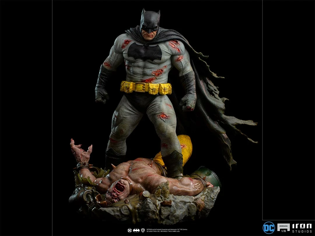 Batman: The Dark Knight Returns Sixth Scale Diorama By Iron Studios 12 Batman: The Dark Knight Returns Sixth Scale Diorama By Iron Studios