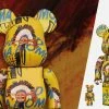 BE@RBRICK BEARS Be@rbrick Andy Warhol X Jean-Michel Basquiat #3 100% & 400% Bearbrick By Medicom Toy
