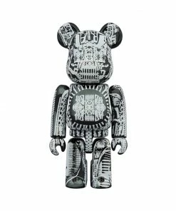 Be@rbrick H.R. Giger (Black Chrome Version) 100% & 400% Bearbrick By Medicom Toy 6 Be@rbrick H.R. Giger (Black Chrome Version) 100% & 400% Bearbrick By Medicom Toy