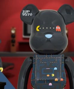 BE@RBRICK BEARS Be@rbrick Pac-Man 1000% Bearbrick By Medicom Toy