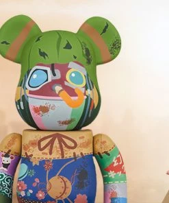 BE@RBRICK BEARS Be@rbrick Poupelle 100% & 400% Bearbrick By Medicom Toy