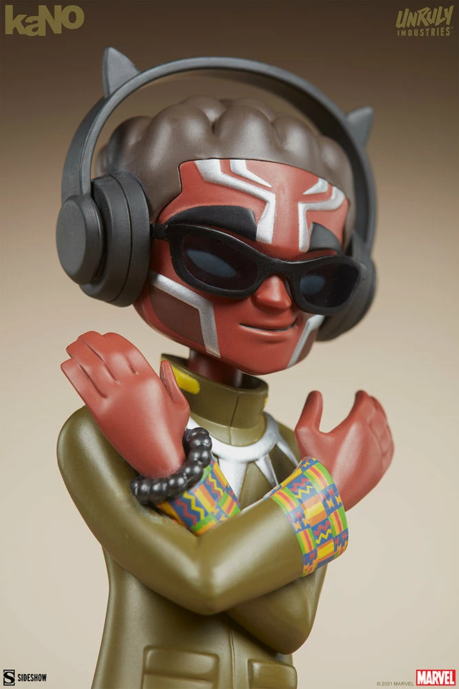 Black Panther Designer Collectible Toy By Unruly Industries™ By KaNO SIDESHOW COLLECTIBLES 13 Black Panther Designer Collectible Toy By Unruly Industries™ By KaNO SIDESHOW COLLECTIBLES