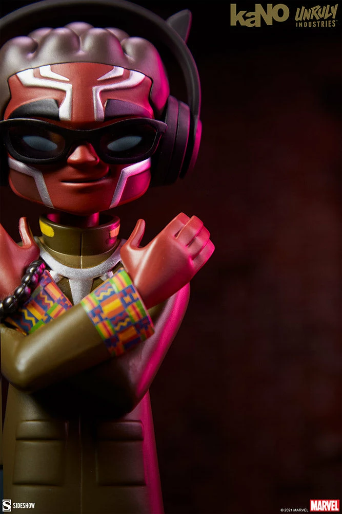 Black Panther Designer Collectible Toy By Unruly Industries™ By KaNO SIDESHOW COLLECTIBLES 21 Black Panther Designer Collectible Toy By Unruly Industries™ By KaNO SIDESHOW COLLECTIBLES