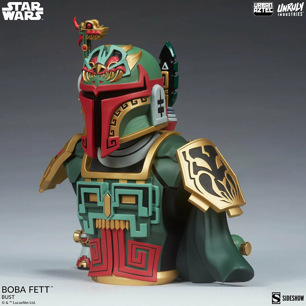 Boba Fett Bust By Unruly Industries™ By Jesse Hernandez Star Wars 9 Boba Fett Bust By Unruly Industries™ By Jesse Hernandez Star Wars