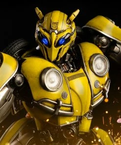 Bumblebee Collectible Figure By ThreeA Toys DLX Scale - Die-Cast Metal - Bumblebee Movie