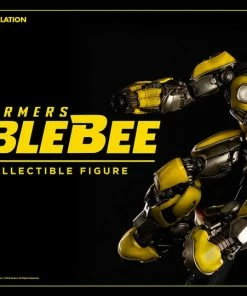 Bumblebee Collectible Figure By ThreeA Toys DLX Scale - Die-Cast Metal - Bumblebee Movie 30 Bumblebee Collectible Figure By ThreeA Toys DLX Scale - Die-Cast Metal - Bumblebee Movie