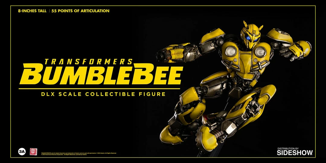 Bumblebee Collectible Figure By ThreeA Toys DLX Scale - Die-Cast Metal - Bumblebee Movie 9 Bumblebee Collectible Figure By ThreeA Toys DLX Scale - Die-Cast Metal - Bumblebee Movie