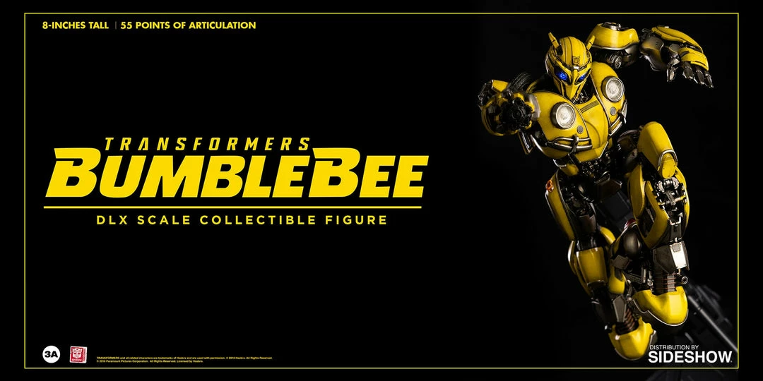 Bumblebee Collectible Figure By ThreeA Toys DLX Scale - Die-Cast Metal - Bumblebee Movie 8 Bumblebee Collectible Figure By ThreeA Toys DLX Scale - Die-Cast Metal - Bumblebee Movie