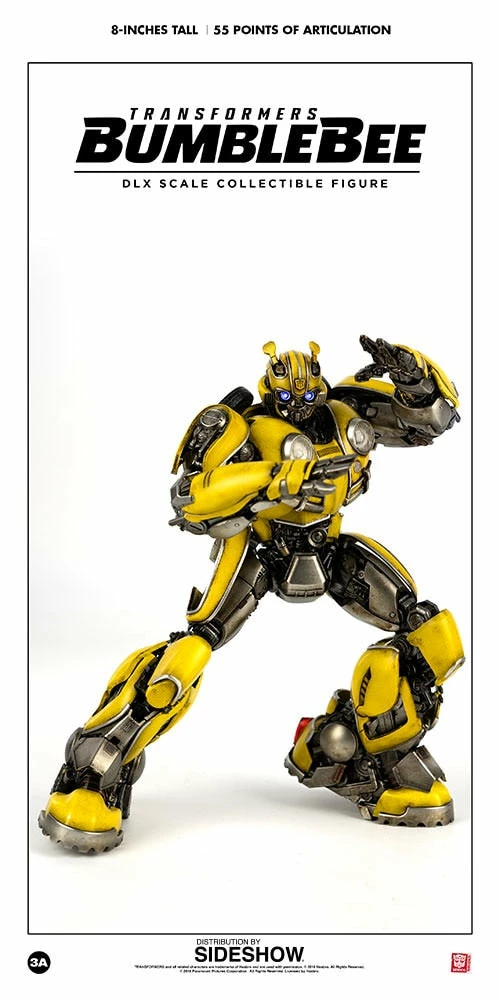 Bumblebee Collectible Figure By ThreeA Toys DLX Scale - Die-Cast Metal - Bumblebee Movie 13 Bumblebee Collectible Figure By ThreeA Toys DLX Scale - Die-Cast Metal - Bumblebee Movie