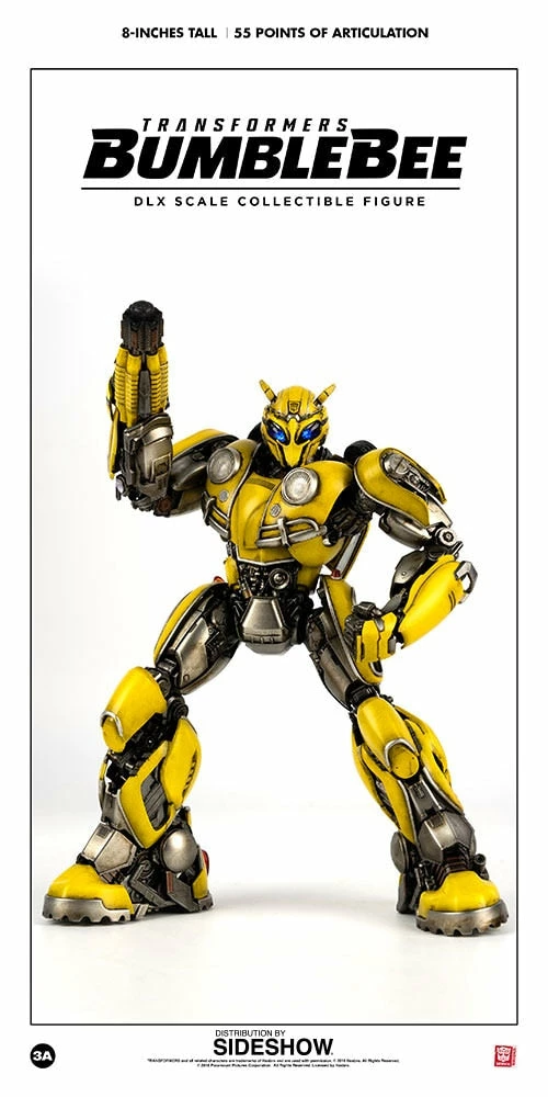 Bumblebee Collectible Figure By ThreeA Toys DLX Scale - Die-Cast Metal - Bumblebee Movie 21 Bumblebee Collectible Figure By ThreeA Toys DLX Scale - Die-Cast Metal - Bumblebee Movie