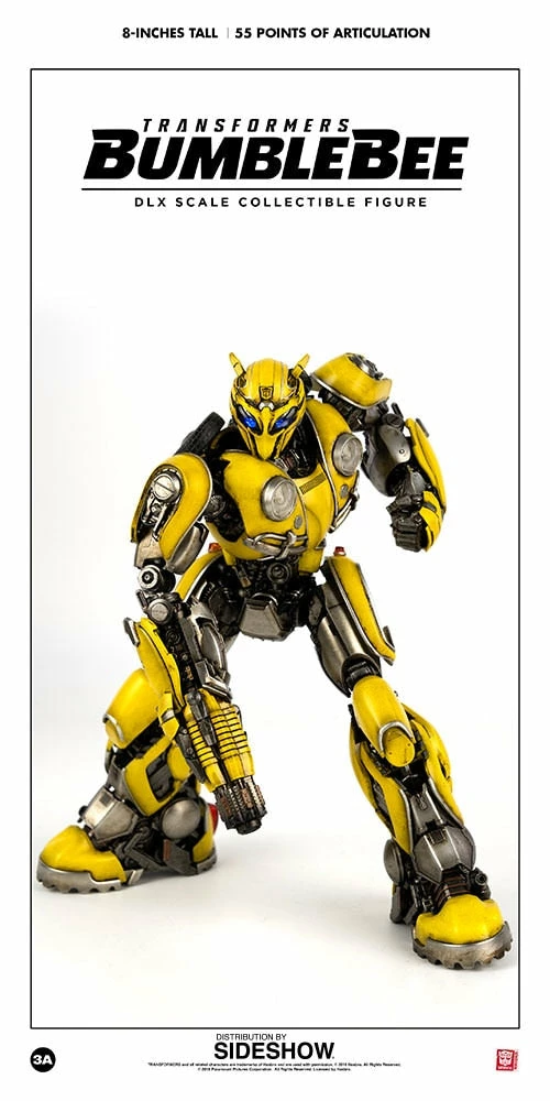 Bumblebee Collectible Figure By ThreeA Toys DLX Scale - Die-Cast Metal - Bumblebee Movie 19 Bumblebee Collectible Figure By ThreeA Toys DLX Scale - Die-Cast Metal - Bumblebee Movie