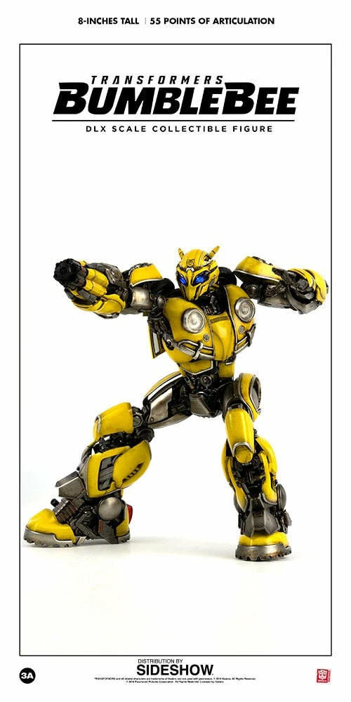 Bumblebee Collectible Figure By ThreeA Toys DLX Scale - Die-Cast Metal - Bumblebee Movie 17 Bumblebee Collectible Figure By ThreeA Toys DLX Scale - Die-Cast Metal - Bumblebee Movie