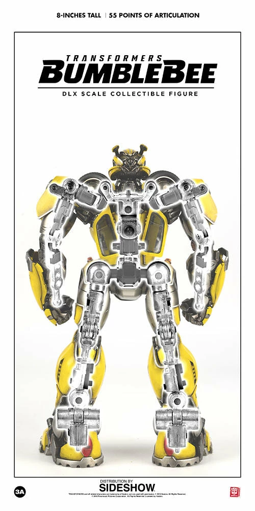 Bumblebee Collectible Figure By ThreeA Toys DLX Scale - Die-Cast Metal - Bumblebee Movie 15 Bumblebee Collectible Figure By ThreeA Toys DLX Scale - Die-Cast Metal - Bumblebee Movie