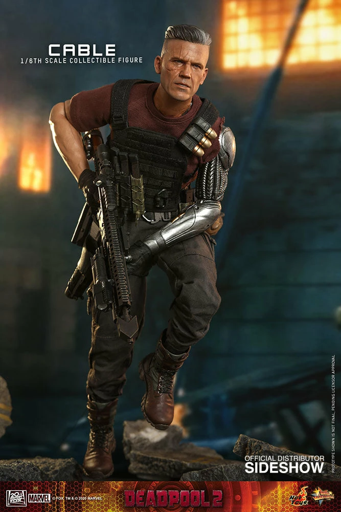 Cable (Special Edition) Sixth Scale Figure By Hot Toys Deadpool 2 - Movie Masterpiece Series 5 Cable (Special Edition) Sixth Scale Figure By Hot Toys Deadpool 2 - Movie Masterpiece Series
