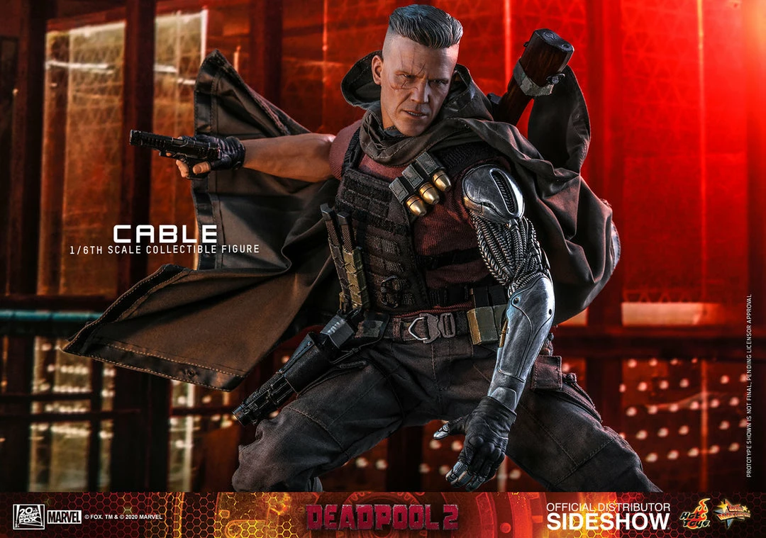 Cable (Special Edition) Sixth Scale Figure By Hot Toys Deadpool 2 - Movie Masterpiece Series 23 Cable (Special Edition) Sixth Scale Figure By Hot Toys Deadpool 2 - Movie Masterpiece Series